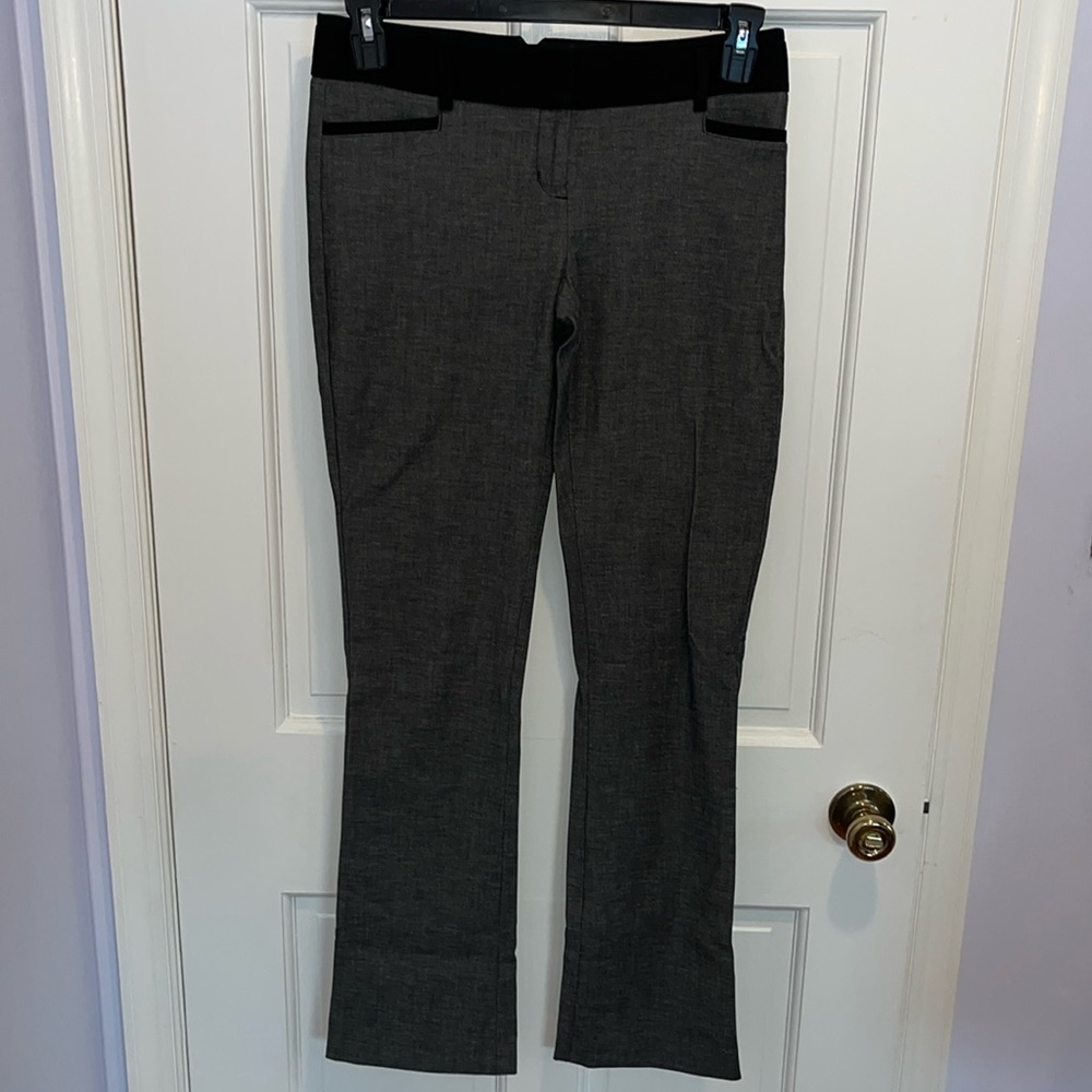 Express columnist skinny flare pants